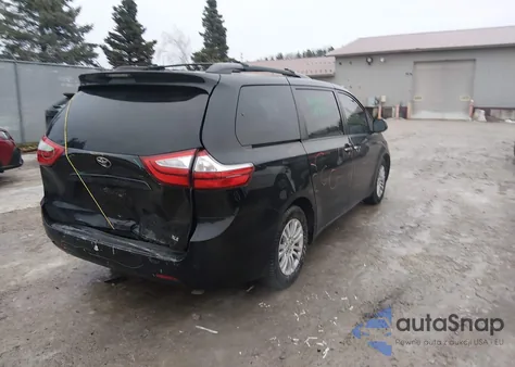 2015 Toyota Sienna Xle 8 Passenger from USA, damaged, VIN 5TDYK3DC2FS678371